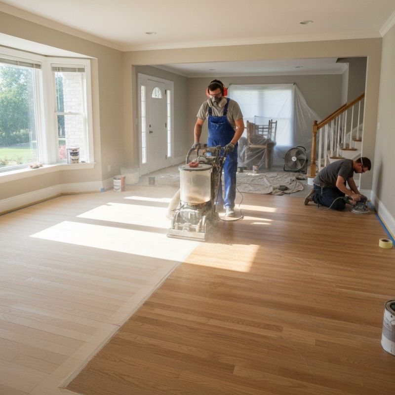 Wood Floor Refinishing Service