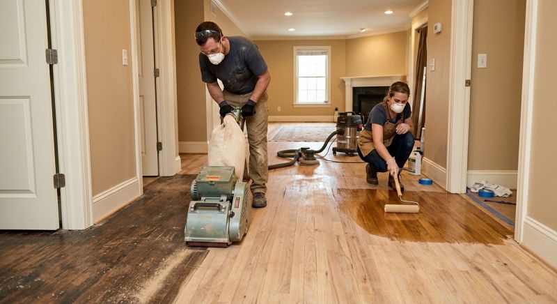 Birch Floor Refinishing in Kansas City, KS