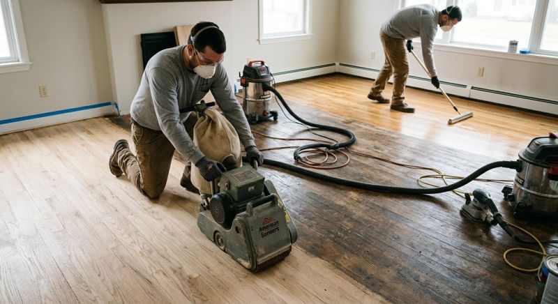 Oak Floor Refinishing in Overland Park, KS