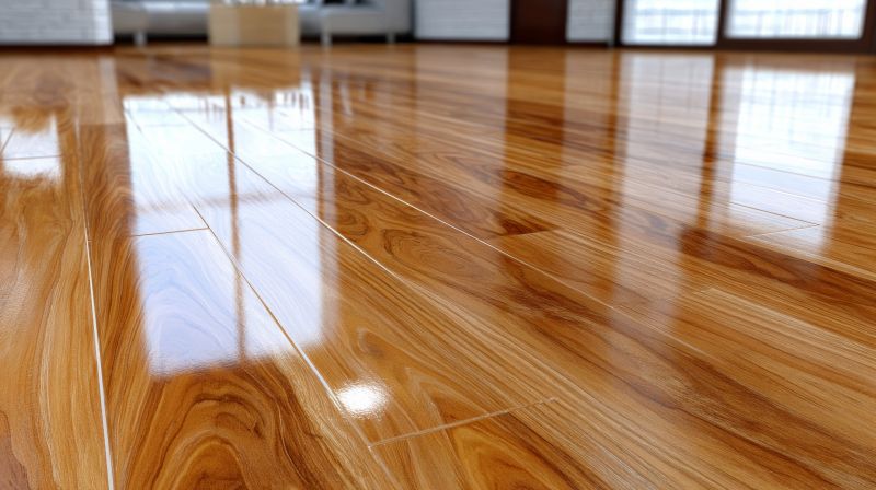 Contemporary Hardwood Floor Design